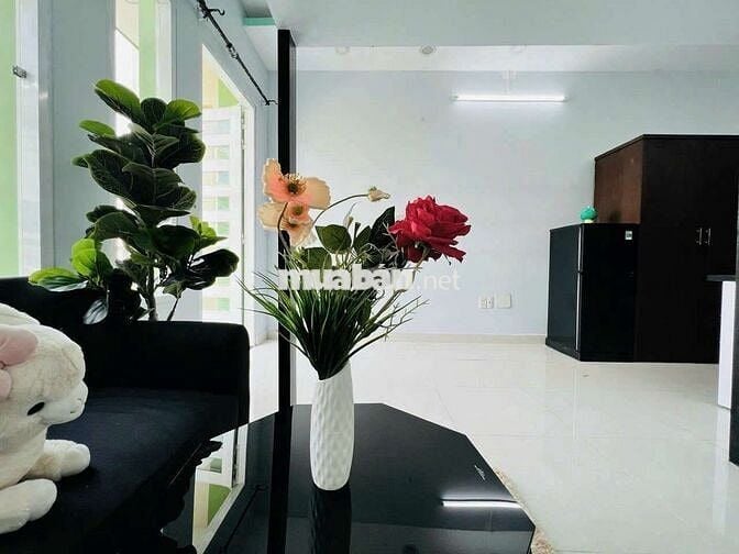 Siêu phẩm CHDV, Duplex có ban công rộng, full nội thất 100%,DT 30m2