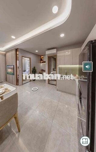Căn hộ 1 phòng ngủ K-Home new city diện tích 46,96ha nằm trên đường D5
