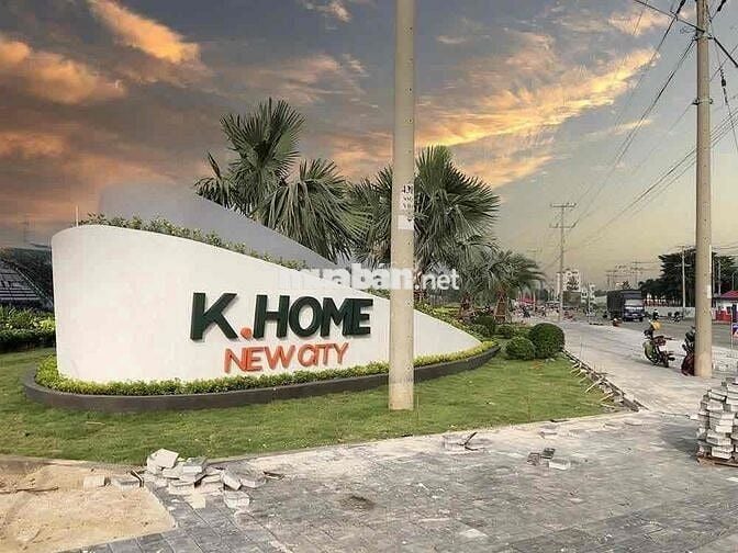 Căn hộ 1 phòng ngủ K-Home new city diện tích 46,96ha nằm trên đường D5