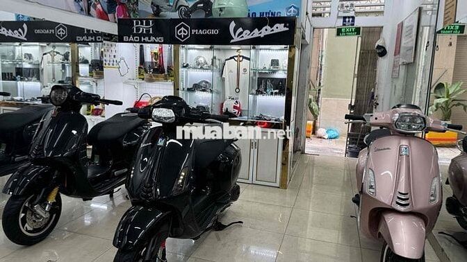 Vespa Sprint  mẫu 2020 Full đen bóng Camay đẹp