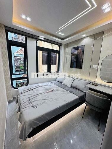 BÁN NHÀ MỚI XÂY KHU VIP QUẬN 3 - FULL NT CAO CẤP - SỔ VUÔNG -HẺM THÔNG