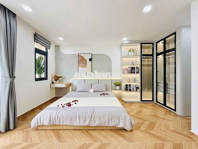 NHÀ ĐẸP 4 TẦNG HẺM VF3, FULL NỘI THẤT, PHAN HUY ÍCH,P12, GIÁ 5.9 TỶ TL