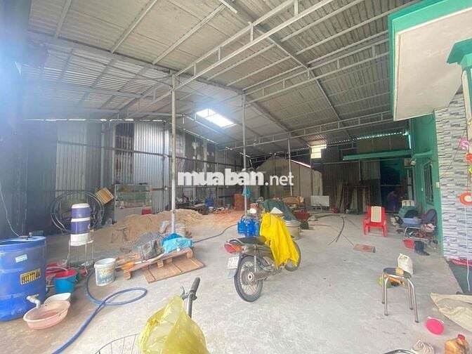 CHO THUÊ KHO 12x15m - TRỐNG SUỐT - TRẦN CAO THOÁNG - ĐƯỜNG NHỰA 12m