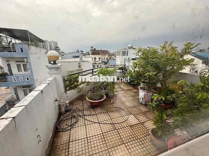 Nhà góc 2MT khu Bàu Cát 50m2, 5 tầng thu nhập 40tr/tháng, giá 10.5 tỷ