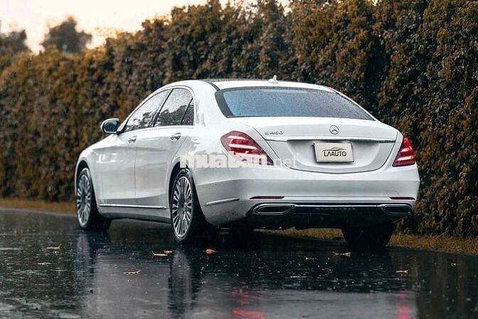 Mercedes S450L Model 2018 - Trắng Đen