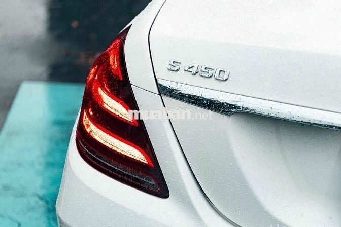 Mercedes S450L Model 2018 - Trắng Đen