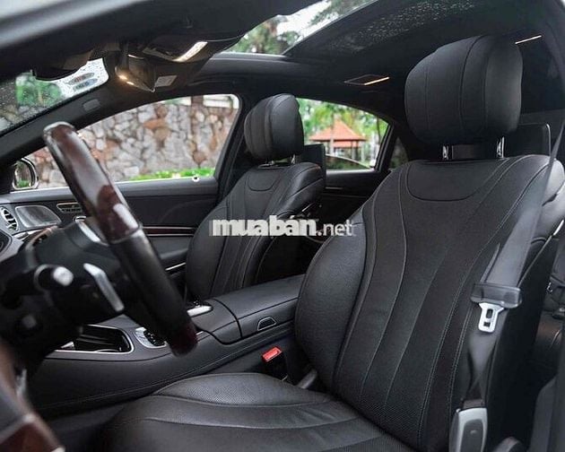 Mercedes S450L Model 2018 - Trắng Đen