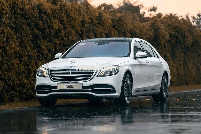 Mercedes S450L Model 2018 - Trắng Đen