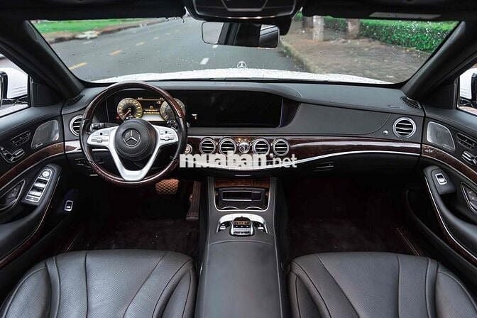 Mercedes S450L Model 2018 - Trắng Đen