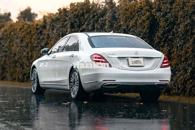 Mercedes S450L Model 2018 - Trắng Đen