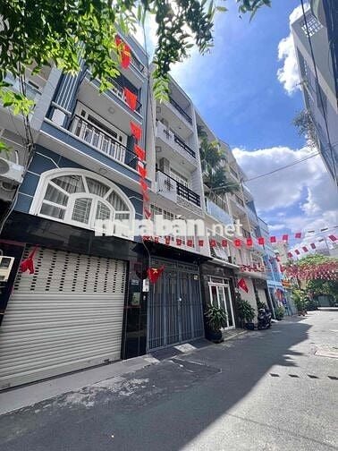 Khu VIP HXH 6m Phan Đăng Lưu nhà 1 đời chủ 4 tầng