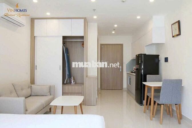 Căn hộ studio 30m2 Vinhomes smart city full đồ