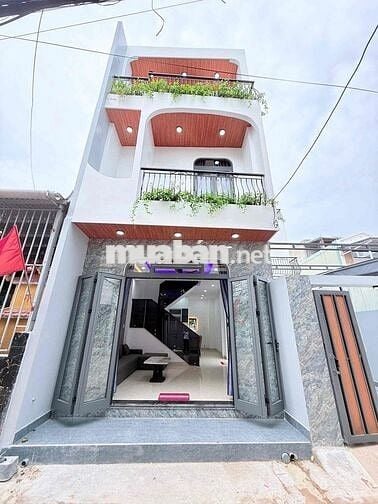 Bán nhà 3 tầng đường oto 6m Tôn Đản ngang gần 8m