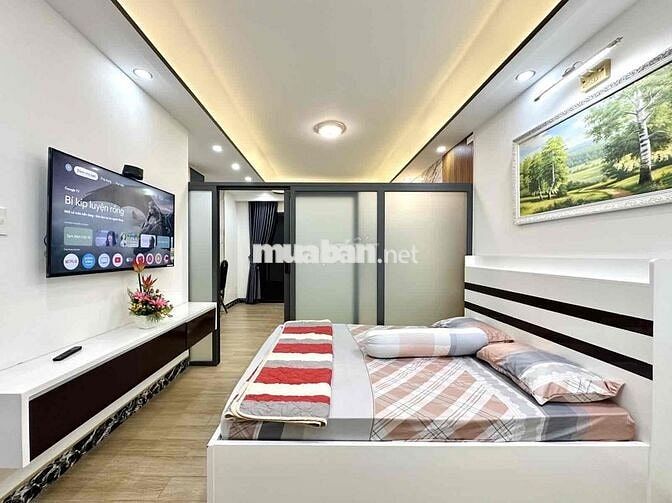 HXH kinh doanh 5 tầng Huỳnh Văn Bánh có thang máy cho thuê 35tr/tháng