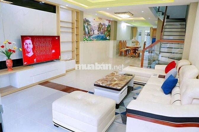 NHÀ MẶT TIỀN 4 TẦNG - ĐẸP - FULL NỘI THẤT
