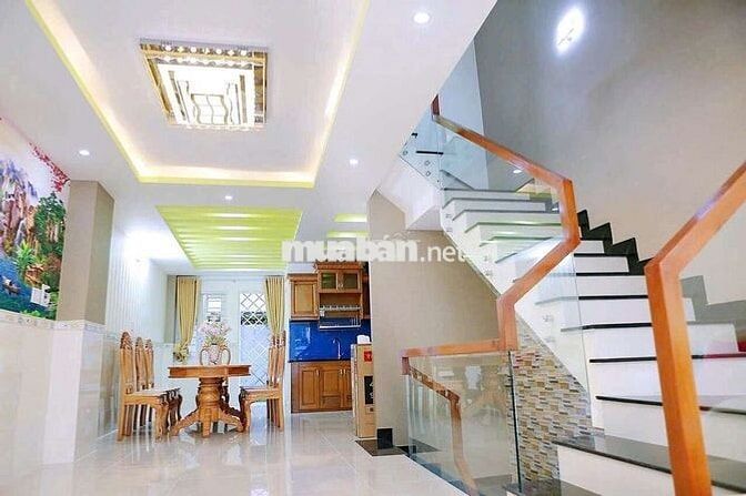 NHÀ MẶT TIỀN 4 TẦNG - ĐẸP - FULL NỘI THẤT