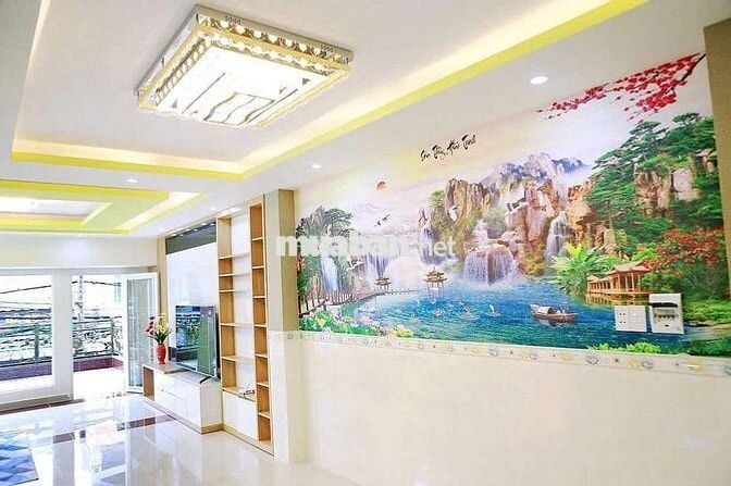 NHÀ MẶT TIỀN 4 TẦNG - ĐẸP - FULL NỘI THẤT