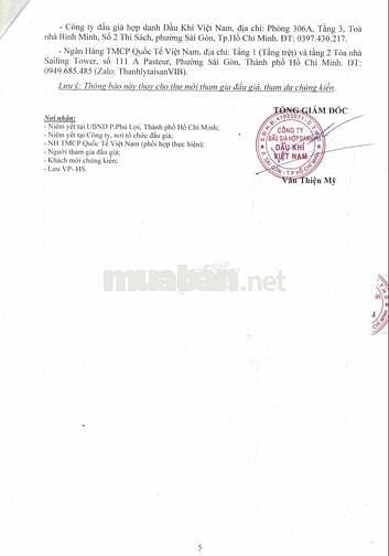 BĐS Phường Phú Lợi, Thành phố Hồ Chí Minh