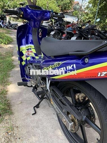 Satria Xanh dương tem cờ , máy full 120 , 6 số