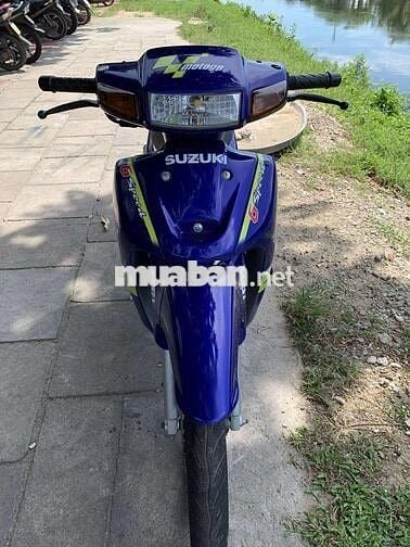 Satria Xanh dương tem cờ , máy full 120 , 6 số