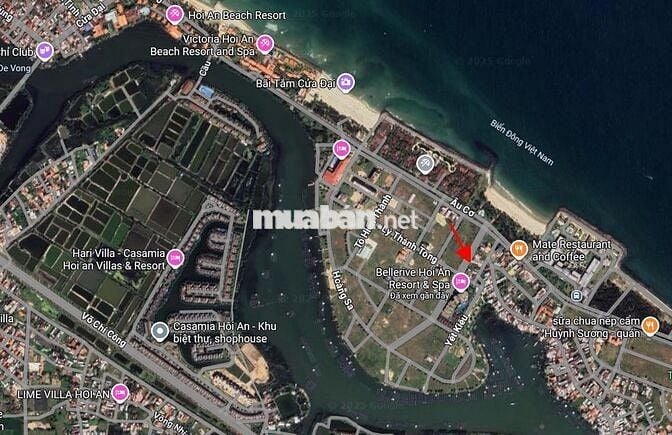 Bán đất mặt tiền Lê Đại Hành, QN. Gần biển Cữa Đại.