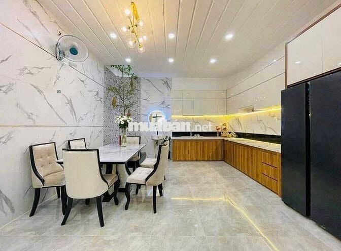 Bán nhà 1 trệt 1 lầu ngay Ngã tư Miếu Ông Cù, giá chỉ 800 triệu/64m2