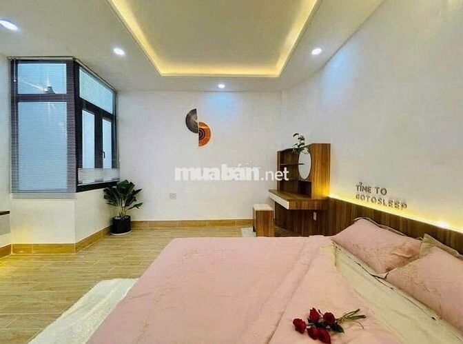 Bán nhà 1 trệt 1 lầu ngay Ngã tư Miếu Ông Cù, giá chỉ 800 triệu/64m2