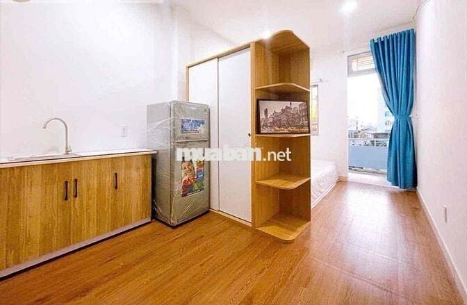 🏠 Dạng Phòng ngủ tách bếp, 30m2 full nội thất, gần ngã tư hàng xanh