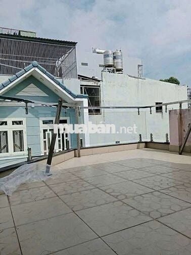 Nhà 4.5x11m góc 2MT hẻm 1/ Lê Văn Thọ p9 gv 3pn 2wc. Gần CV Làng Hoa