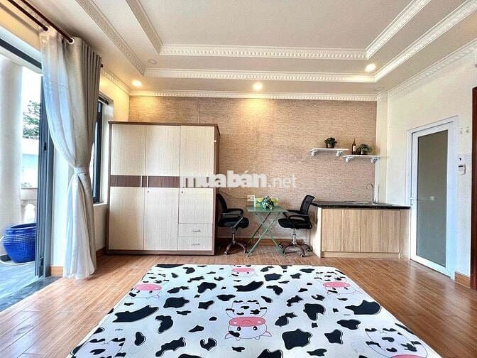 STUDIO BAN CÔNG FULL NỘI THẤT CAO CẤP RỘNG LẮM NHA