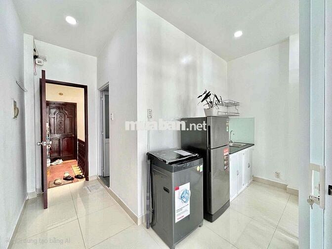 CHO THUÊ CĂN HỘ BANCOL - PHÒNG NGỦ TÁCH BẾP - HƠN 40m2
