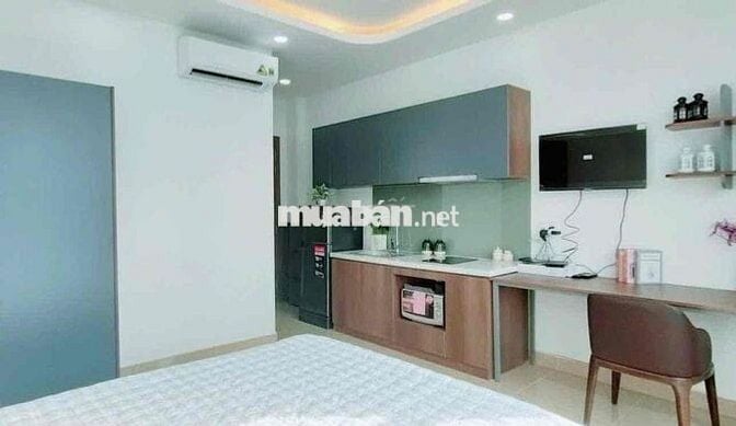🌈STUDIO BAN CÔNG🍄FULL NỘI THẤT🍄FREE DỌN PHÒNG🔹NGAY CHỢ CÂY QUÉO🌹🌹