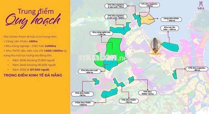CHỈ TỪ 2 TỶ SỠ HỮU CĂN HỘ 2PN MIA CENTER POINT TRUNG TÂM LIÊN CHIỂU