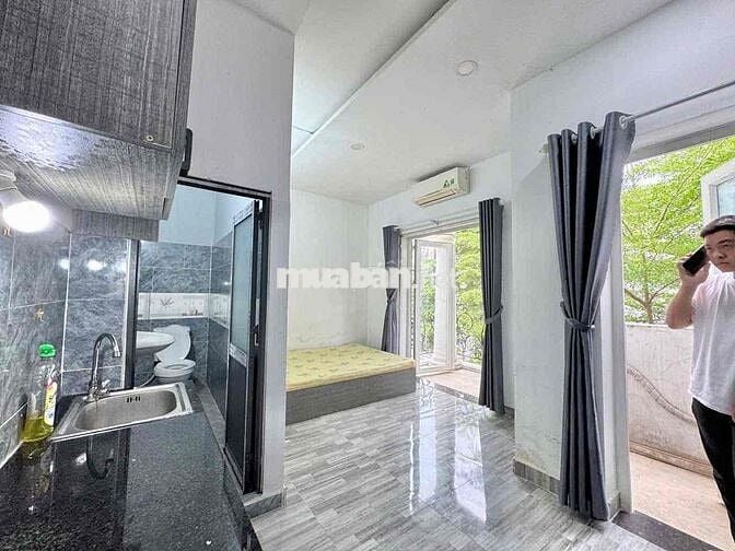 Trống Sẵn Căn Studio Ban Công Full Nội Ngay KDC CityLand Center Hills