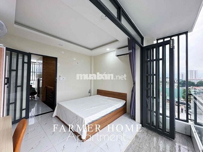 Cho thuê 1 phòng ngủ tách bếp bancol siêu thoáng Dương Bá Trạc Q8
