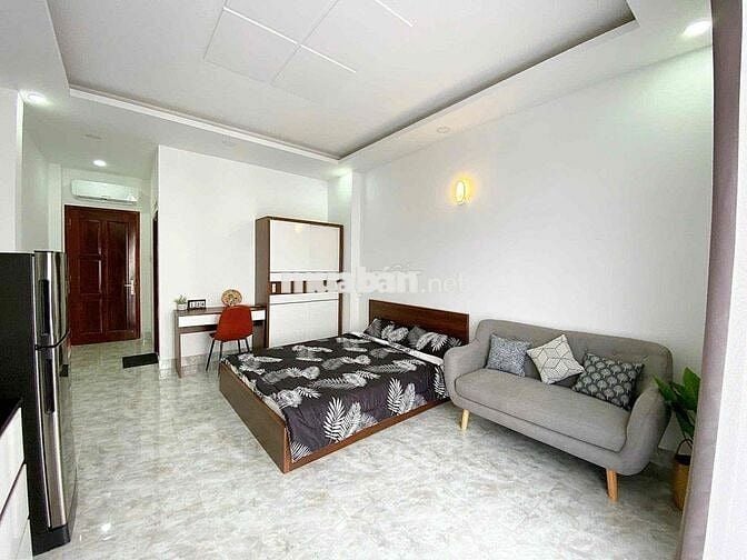 🎀CĂN HỘ DẠNG STUDIO BALCONY FULLNT THANG MÁY - GẦN VĂN LANG CS 2
