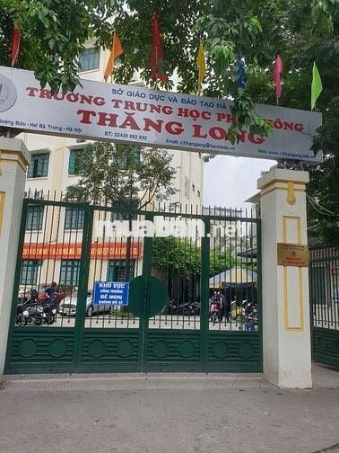 NHÀ HAI BÀ TRƯNG–MẶT PHỐ–GẦN TRƯỜNG ĐẠI HỌC– DIỆN TÍCH ĐẸP- GIÁ VUI VẺ