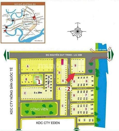 Bán đất 2 mặt tiền đường rộng 16m, cách Nguyễn Duy Trinh 50m