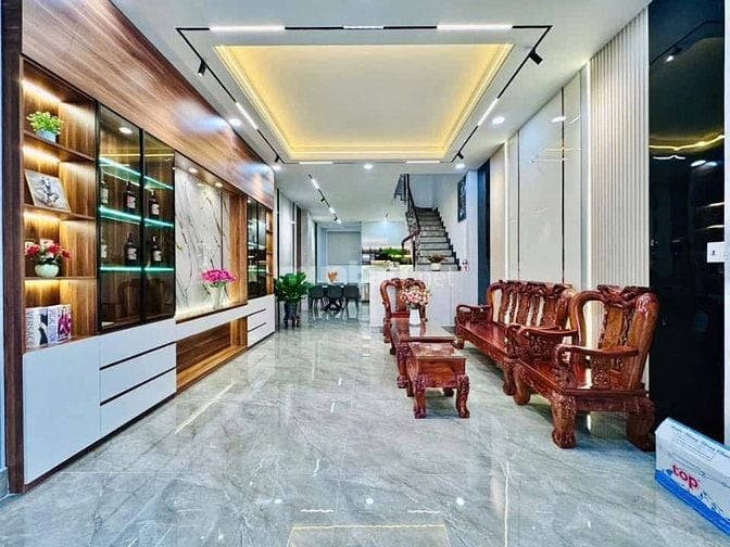 Nhà 65m² Nguyễn Văn Đậu, Bình Thạnh xây 4 tầng. Hẻm 6m gần DH, sổ sẵn