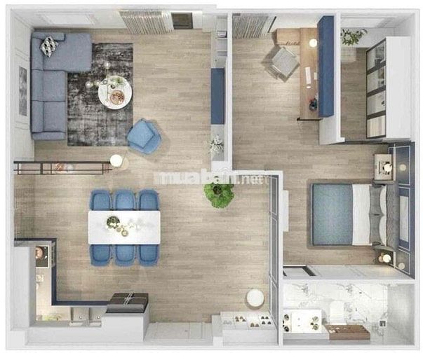 CHO THUÊ CĂN HỘ CADIF T3 FULL NT