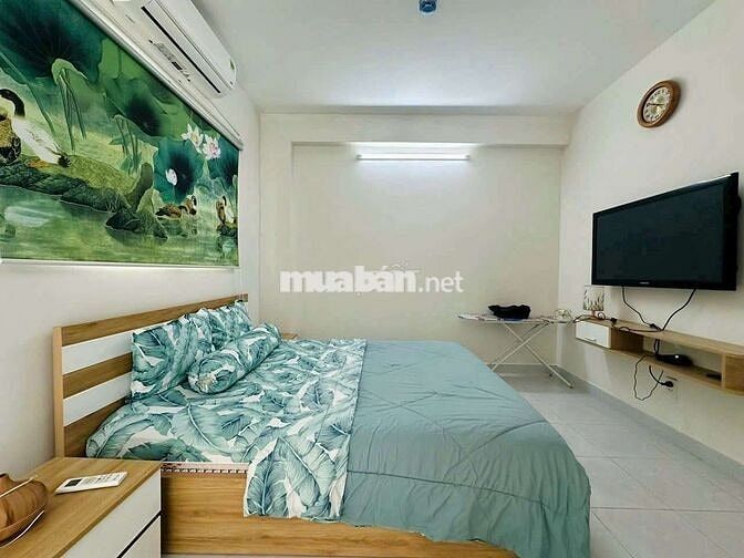 CHO THUÊ CĂN HỘ NAM LONG 40M2 FULL NỘI THẤT XINH GIÁ 5.5TR BAO PHÍ
