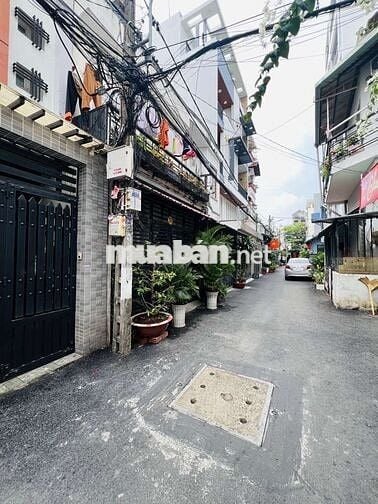 NHÀ HXH 5M,84M²(6x14)NGUYỄN TƯ GIẢN P12 GÒ VẤP,1 TRỆT 3 LẦU,4PN