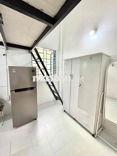 CĂN HỘ GÁC CAO CÓ CỬA SỔ FULL NỘI THẤT PHẠM VĂN CHIÊU ĐẦY ĐỦ TIỆN NGHI