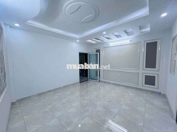 Nhà phố 4,2m Nở Hậu 5,2m x 17m. Đúc 3 lầu 1/ Hẻm nhựa 7m Hiệp Thành 07