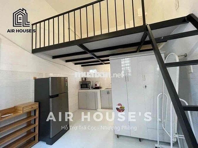 CĂN HỘ GÁC CAO CÓ CỬA SỔ FULL NỘI THẤT PHẠM VĂN CHIÊU ĐẦY ĐỦ TIỆN NGHI