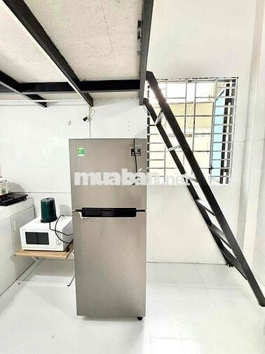 CĂN HỘ GÁC CAO CÓ CỬA SỔ FULL NỘI THẤT PHẠM VĂN CHIÊU ĐẦY ĐỦ TIỆN NGHI