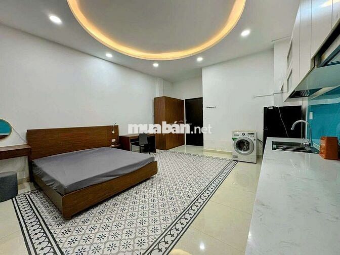 1PN Sân Vườn, Full Nội Thất Cao Cấp, 45m2, Phường5 Bình Thạnh.