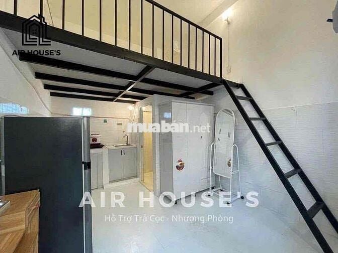 CĂN HỘ GÁC CAO CÓ CỬA SỔ FULL NỘI THẤT PHẠM VĂN CHIÊU ĐẦY ĐỦ TIỆN NGHI