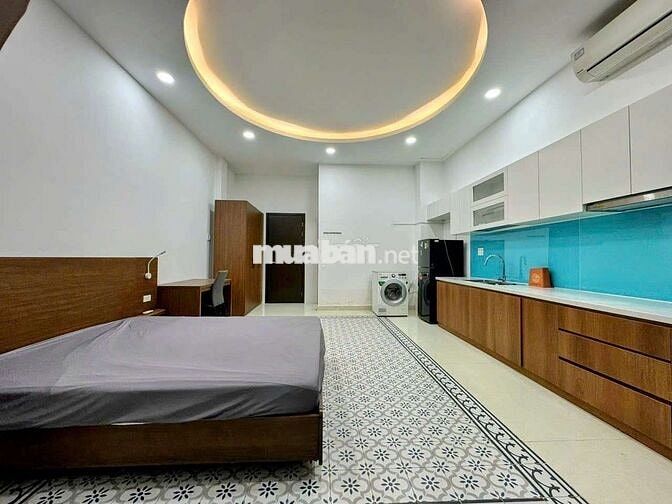 1PN Sân Vườn, Full Nội Thất Cao Cấp, 45m2, Phường5 Bình Thạnh.