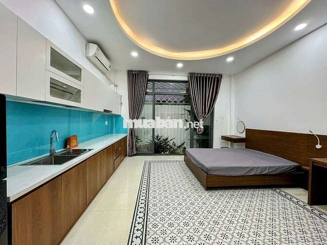 1PN Sân Vườn, Full Nội Thất Cao Cấp, 45m2, Phường5 Bình Thạnh.